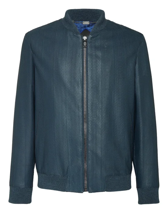 Leather Bomber Luxury