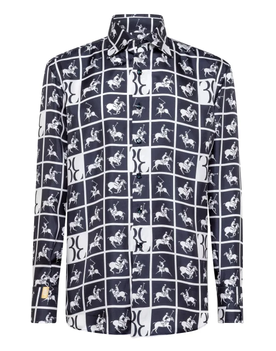 Shirt Gold Cut LS/Flavio Horses