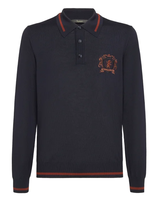 Pullover Polo-Neck LS Lion