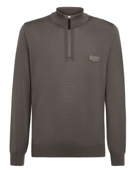 Pullover zip mock Istitutional