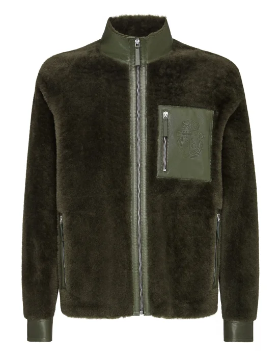 Leather Bomber Crest