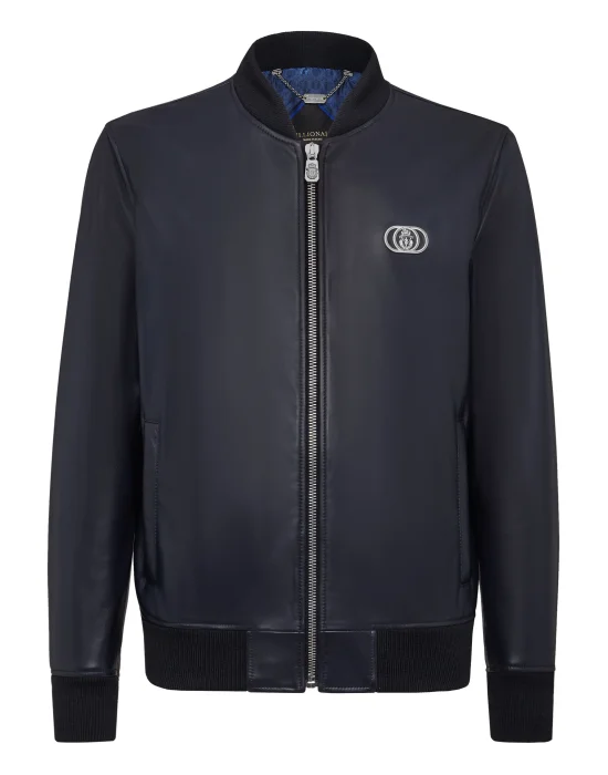 Leather Bomber Crest