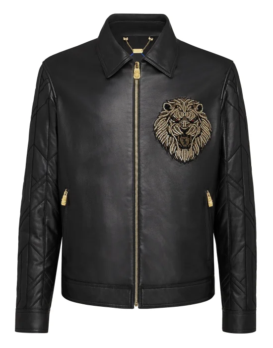 Leather Jacket Lion