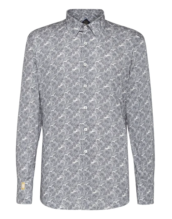 Shirt Gold Cut LS/Flavio Paisley