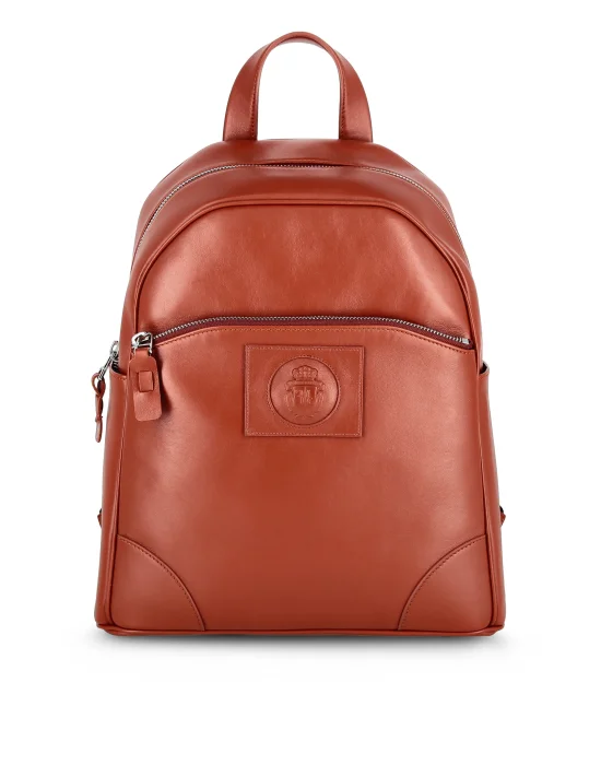 Leather Backpack Crest