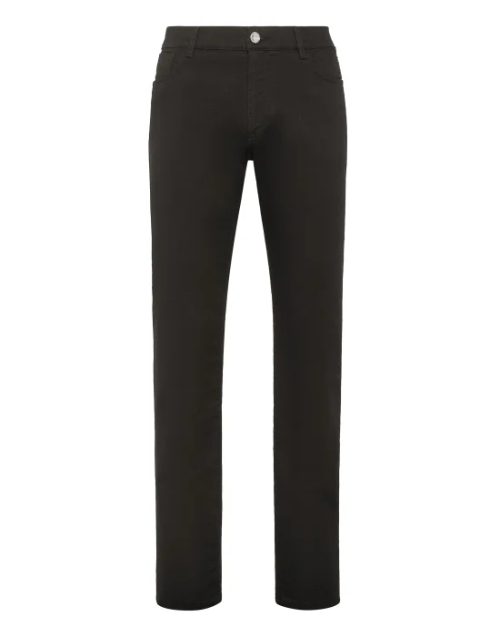 Denim Super Straight Cut elaphe insert Luxury