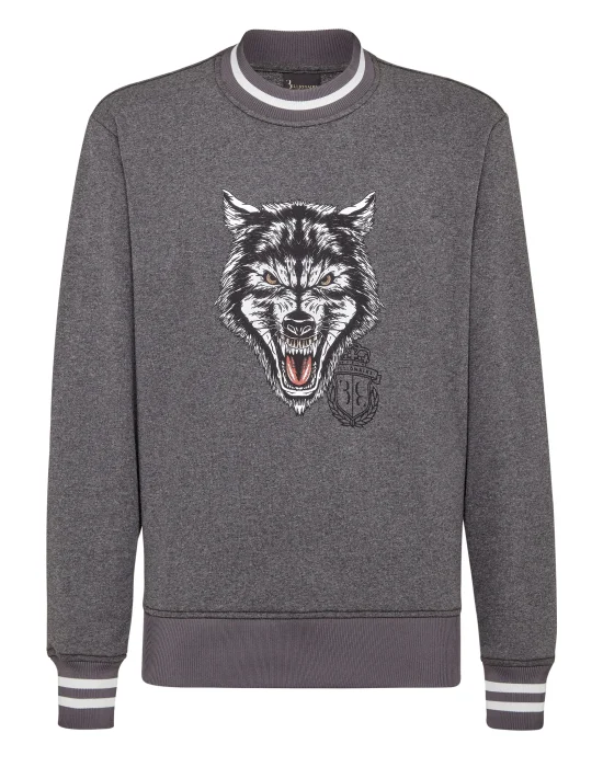 Sweatshirt LS Wolf