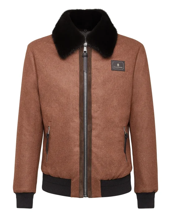 Bomber Collar fur  Luxury