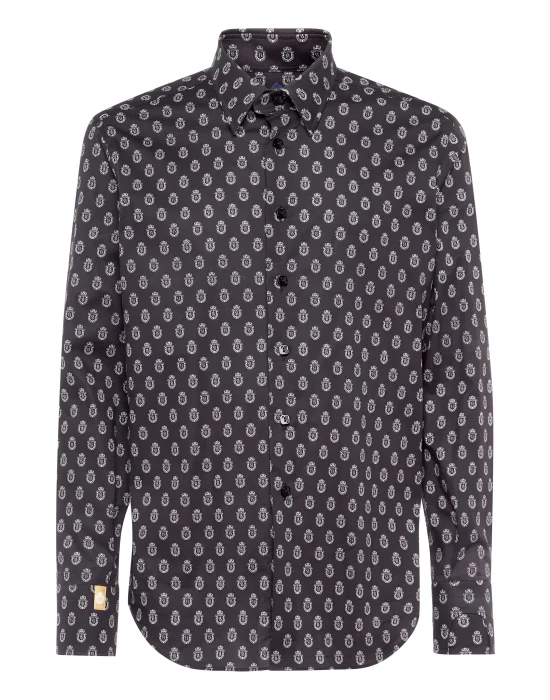 Cotton Shirt LS Slim Fit