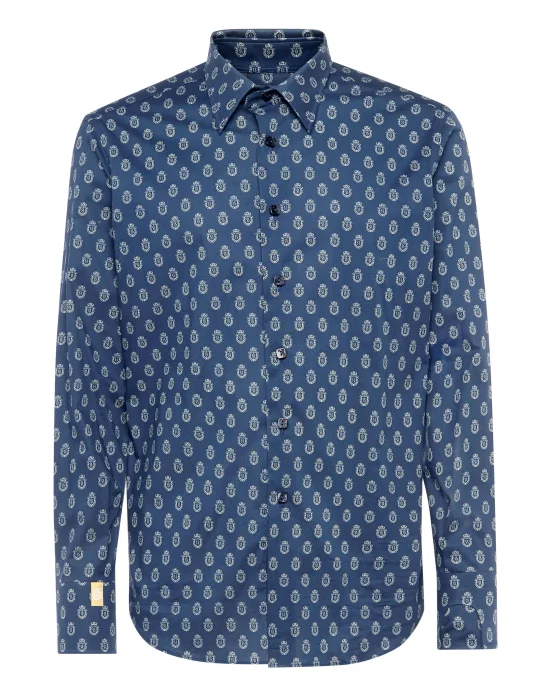 Cotton Shirt LS Slim Fit