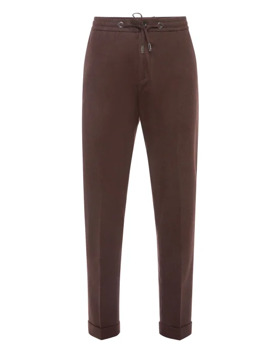 Flannel Jogging Trousers