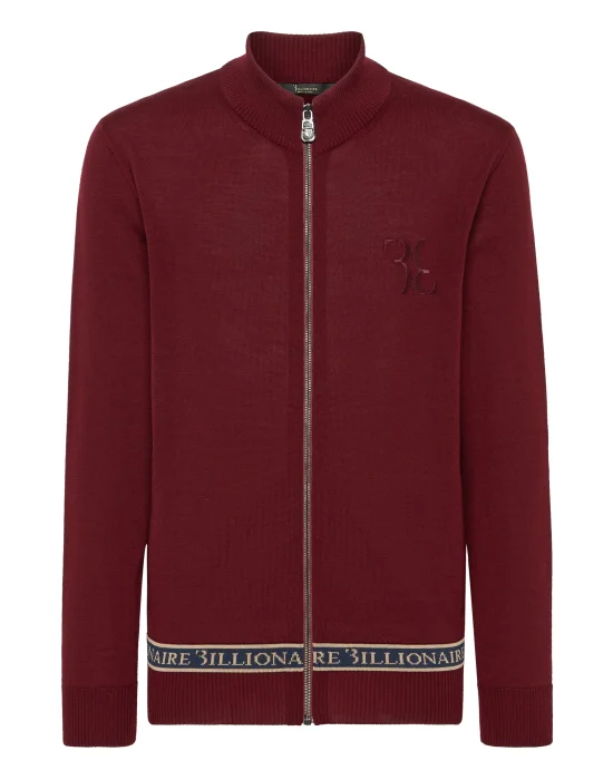 Wool and Silk Pullover full zip