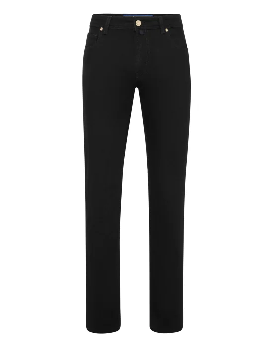 Super Straight Cut Denim Trousers