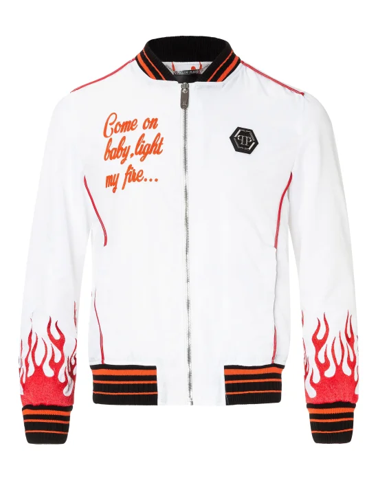 Nylon Jacket "Hotfix flames"