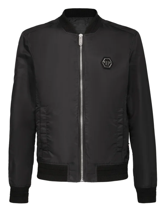 Nylon Jacket "Without me"