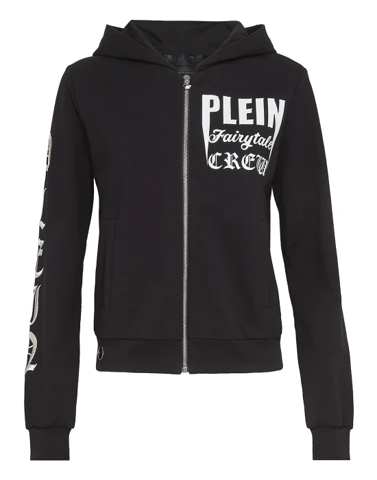 Hoodie Sweatjacket "Say It"