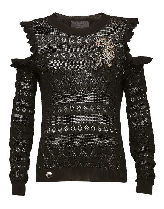 Pullover Round Neck LS "Doing Shots"