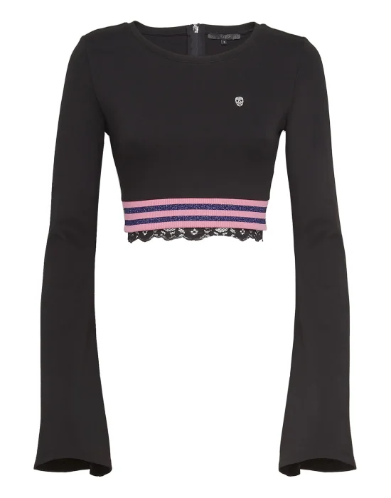 T-Shirt Round Neck LS "Run the World"