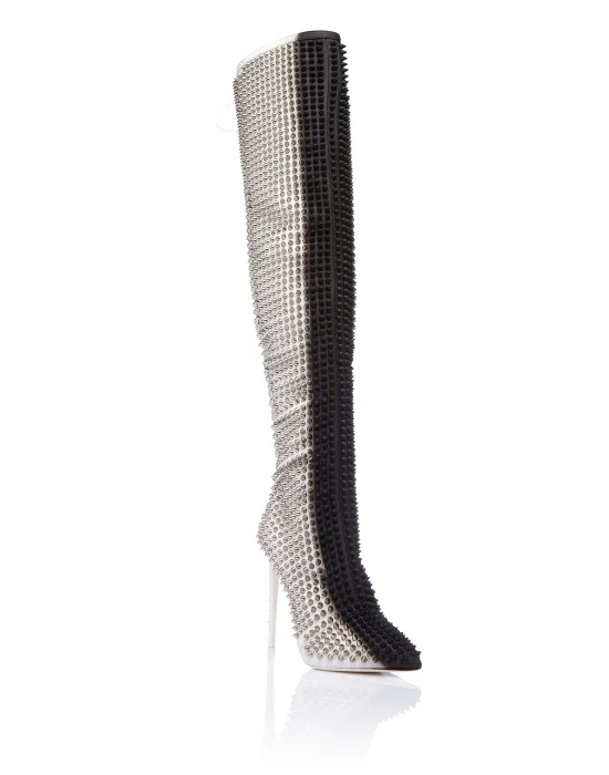Boots Hi-Heels Overknees "Woman fashion show"