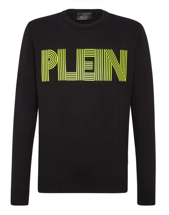 Pullover Round Neck LS Statement