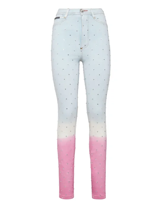 Super High Waist Jegging Crystal