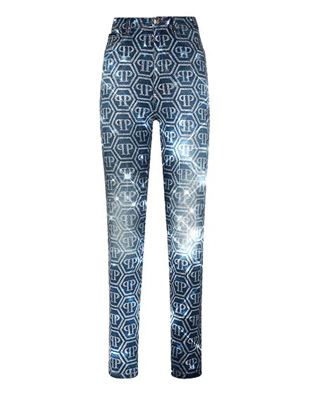 Super High Waist Jegging All over PP