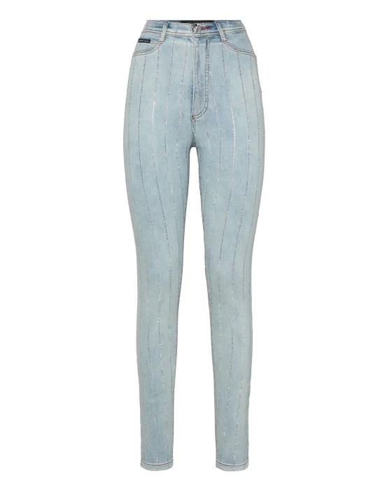 Super High Waist Jegging Crystal