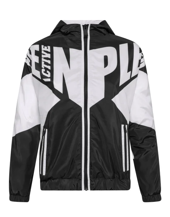 Hoodie Sweatjacket Geometric