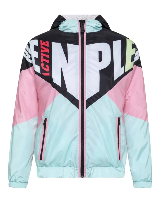 Hoodie Sweatjacket Geometric