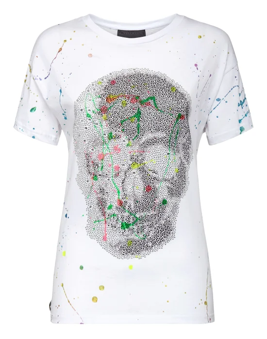 T-shirt Round Neck SS Skull