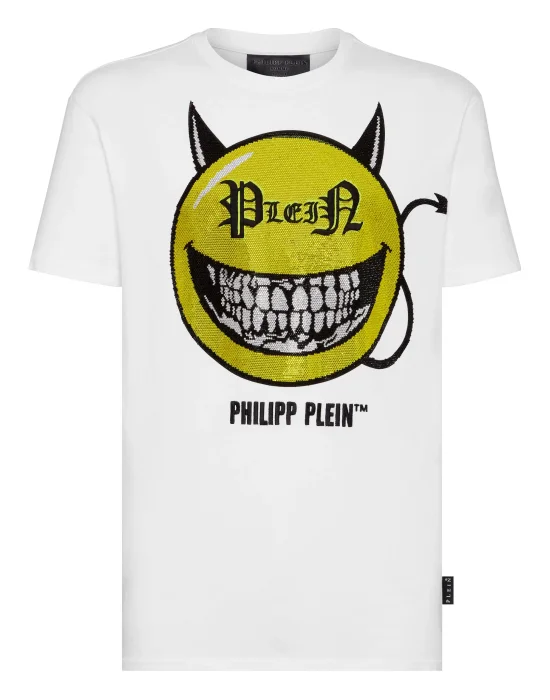 T-shirt Round Neck SS Evil Smile