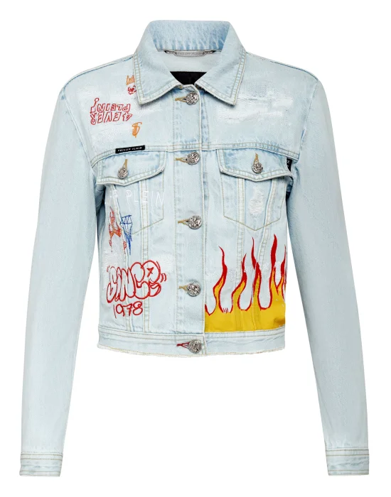 Denim Jacket Graffiti