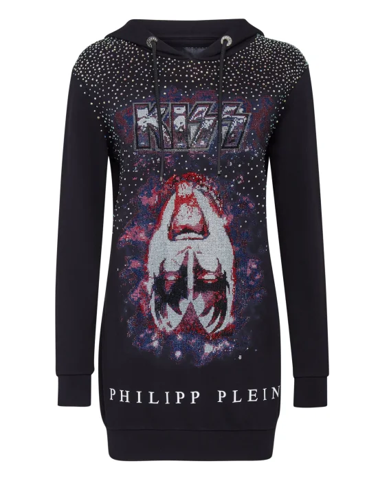 Hoodie sweatshirt Dress Rock band