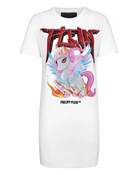 T-Shirt Short Dresses Unicorn