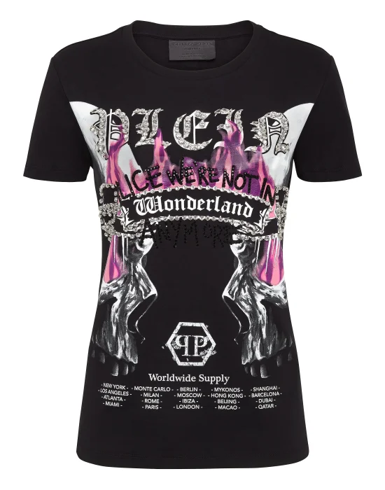 T-shirt Round Neck SS Gothic Plein