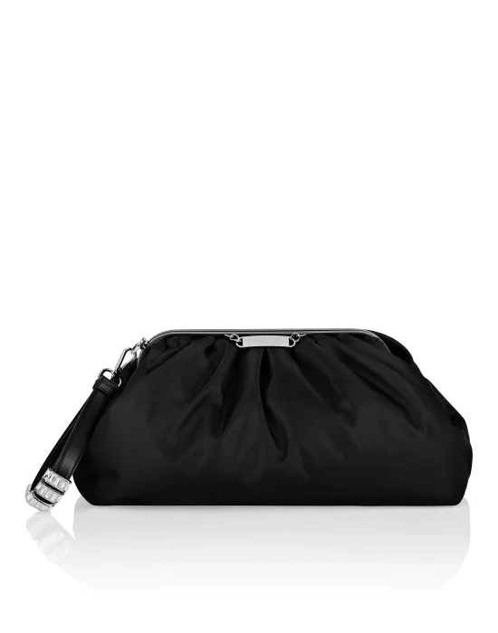 Nylon Big Pillow bag Iconic Plein