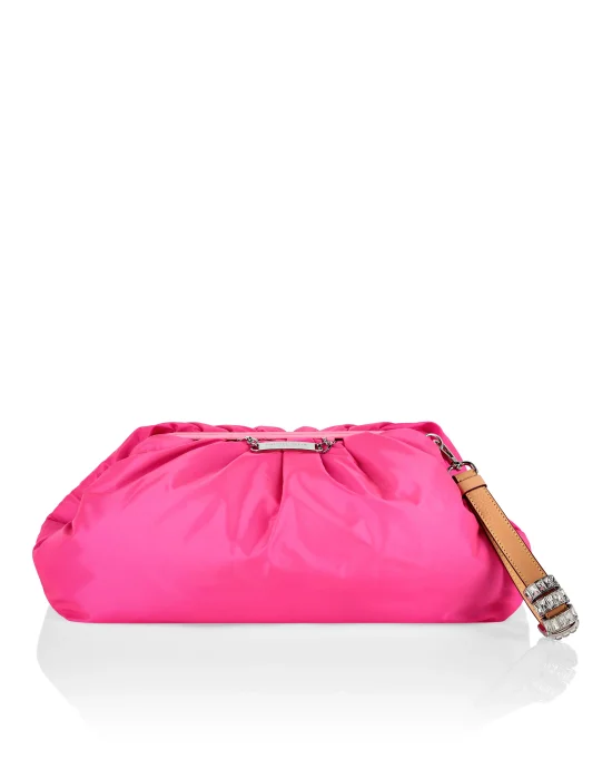 Nylon Big Pillow bag Iconic Plein