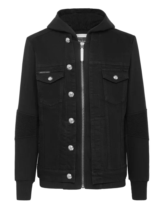 Hoodie Denim Jacket