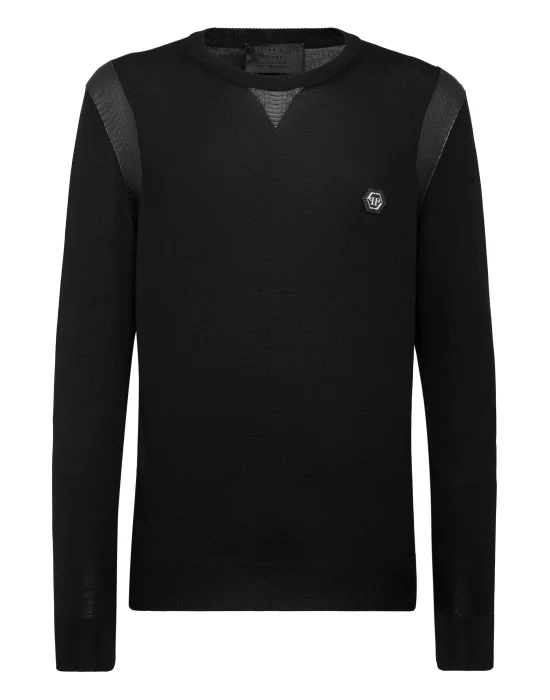 Pullover Round Neck LS Luxury