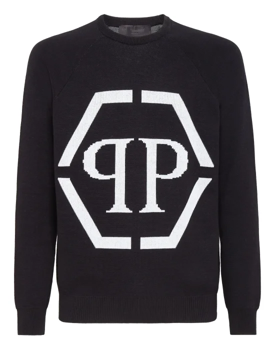 Cotton Pullover Round Neck LS