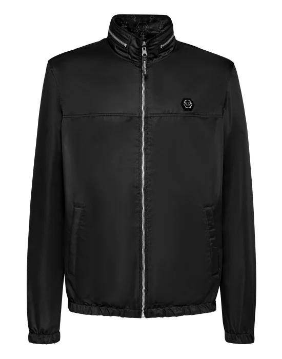 Reversibile Nylon Jacket Camou Monogram
