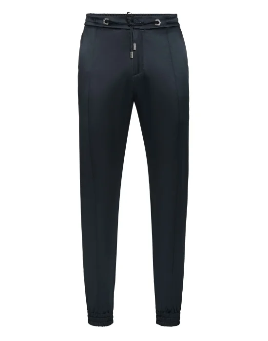 Satin Jogging Trousers Elegant