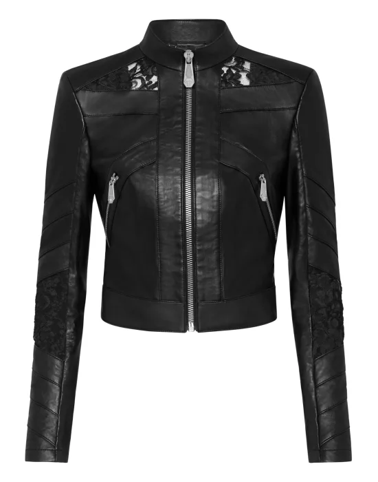 Leather Jacket Lace