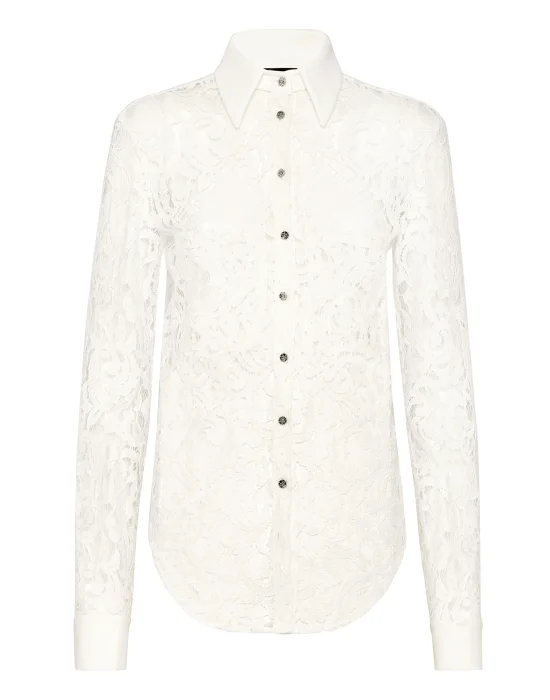 Shirt LS Lace