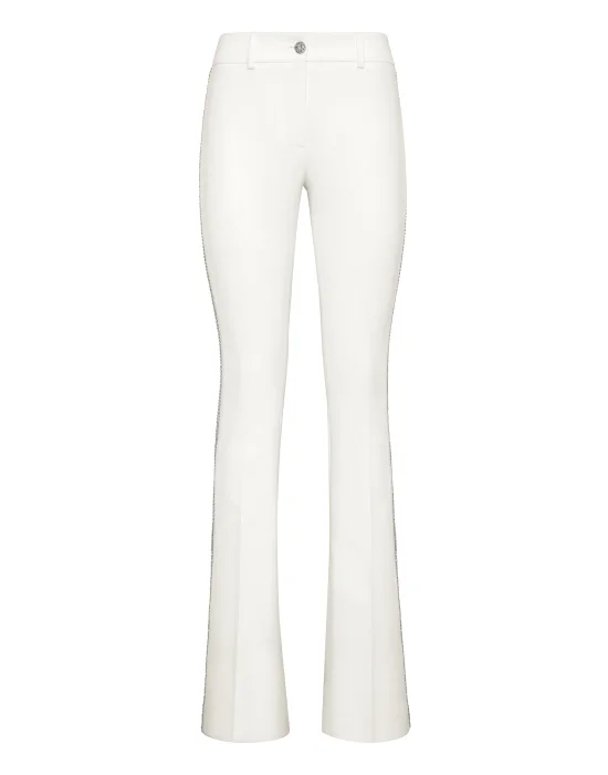 Cady Long Trousers '80 Fit Crystal
