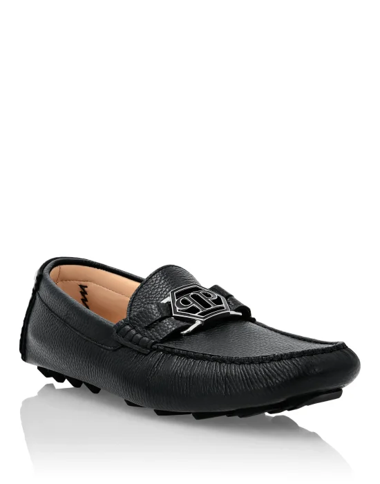 Leather Mocassin Hexagon