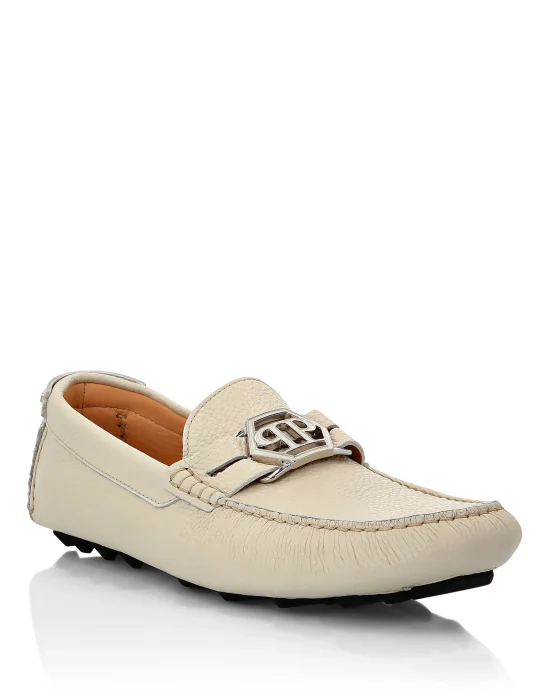 Leather Mocassin Hexagon