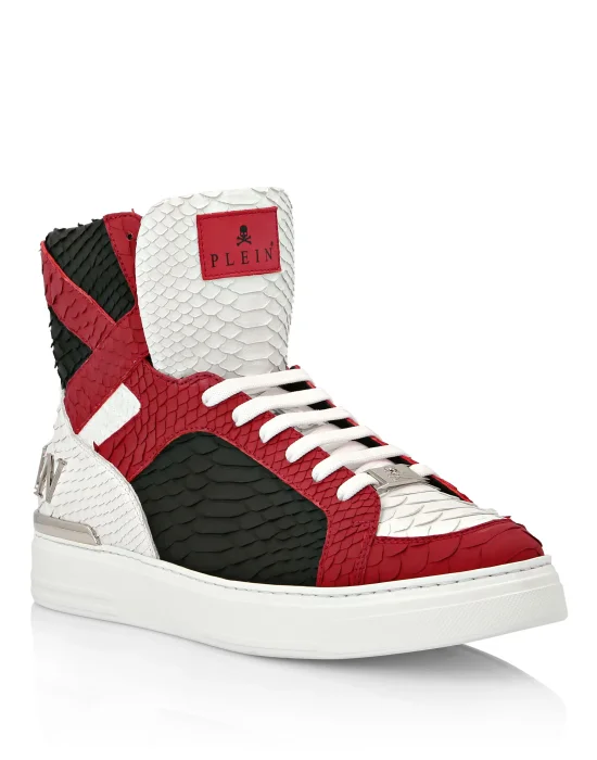 HI-TOP SNEAKERS MONEY BEAST$ PYTHON