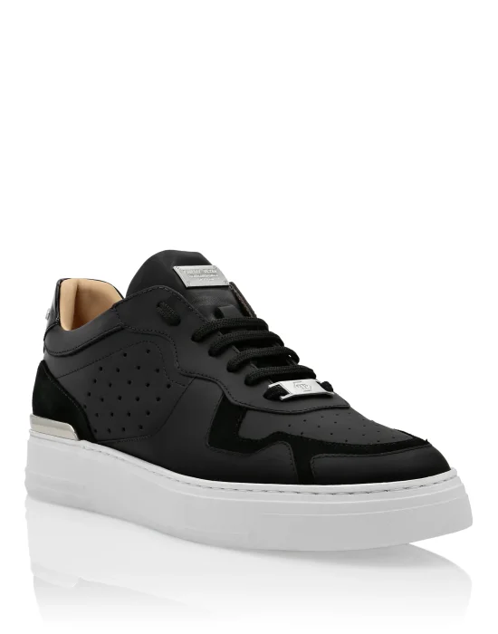 Lo-Top Sneakers mix leathers G.O.A.T. TM