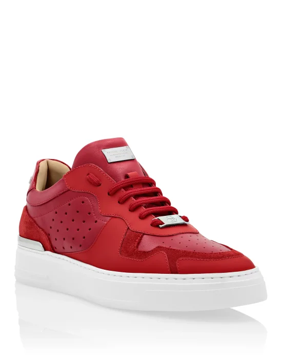 Lo-Top Sneakers mix leathers G.O.A.T. TM